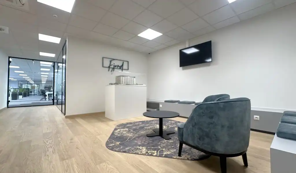 Exclusief ingericht kantoor te huur in Dionysius KMO center te Sint-Denijs-Westrem foto 2