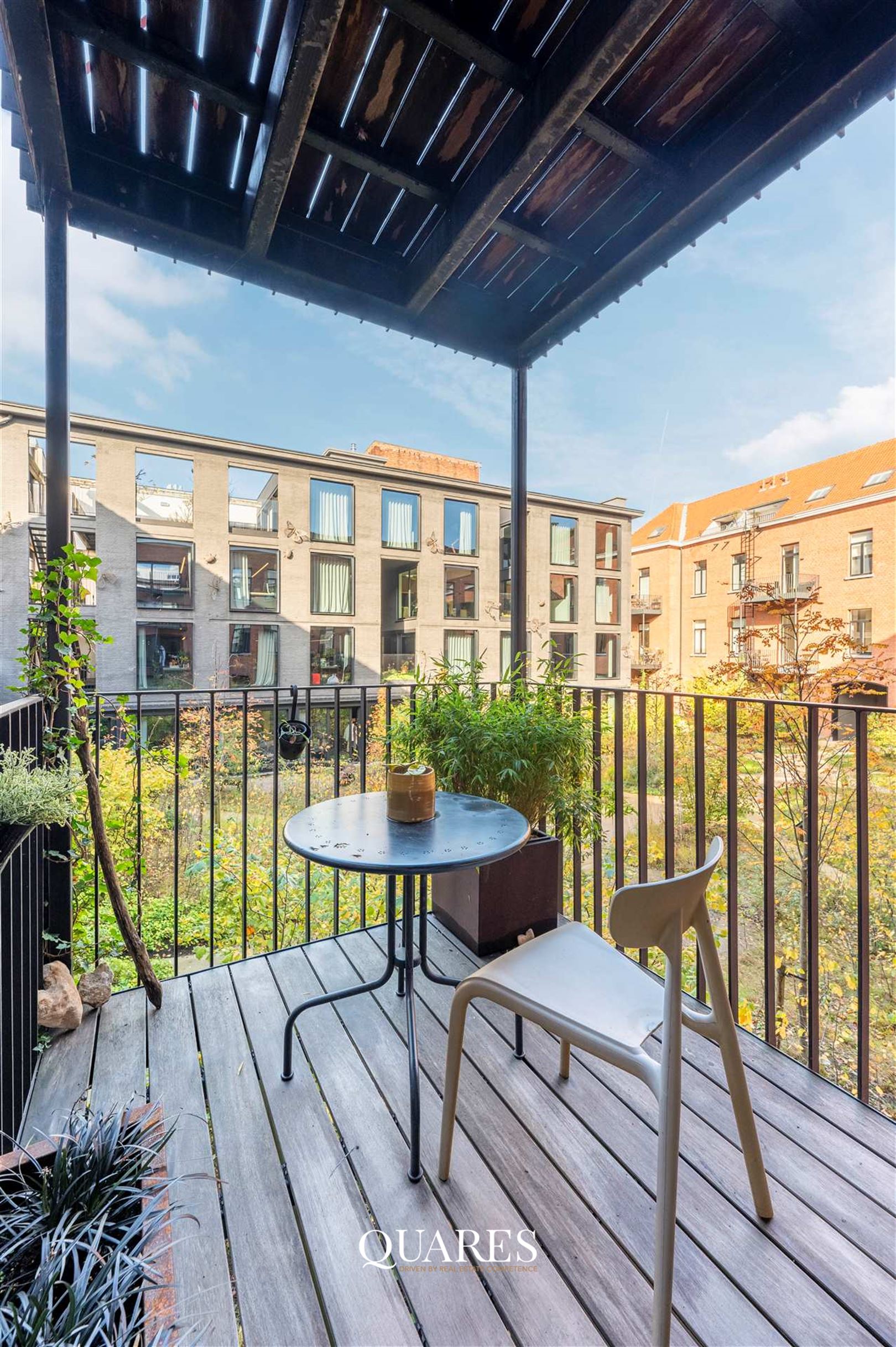 Luxe 1 slkr appartement in recent gebouw met terras en autostaanplaats op toplocatie in Antwerpen  foto 4