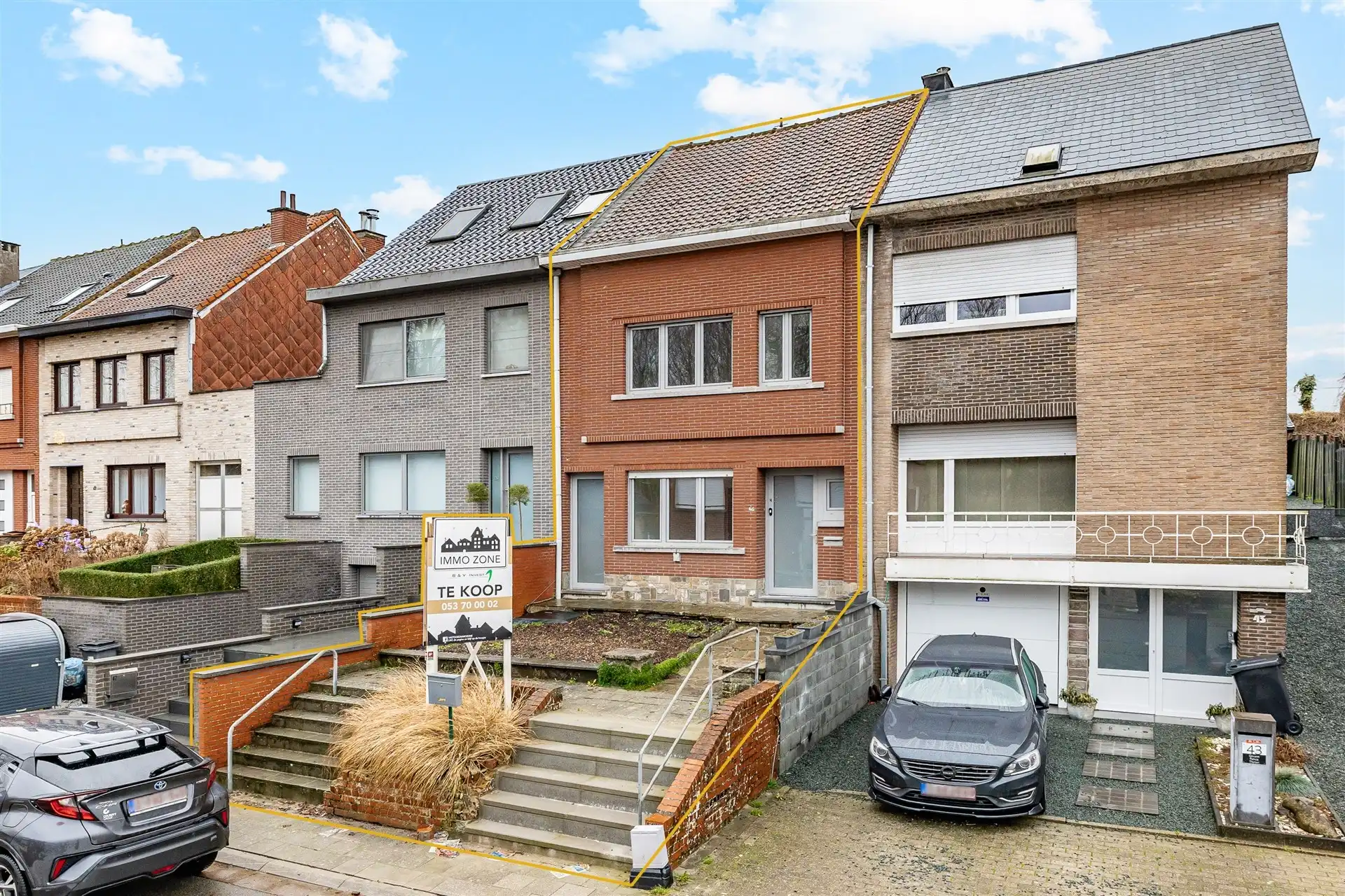 Hoofdfoto van de publicatie: Charmante gezinswoning met tuin en zijdoorgang in rustige straat te Denderleeuw