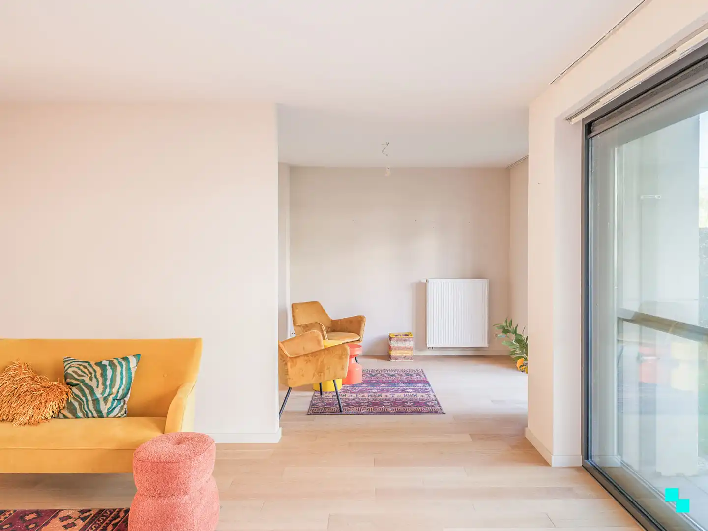 Stijlvol gelijkvloers appartement in zeer groene omgeving foto 6