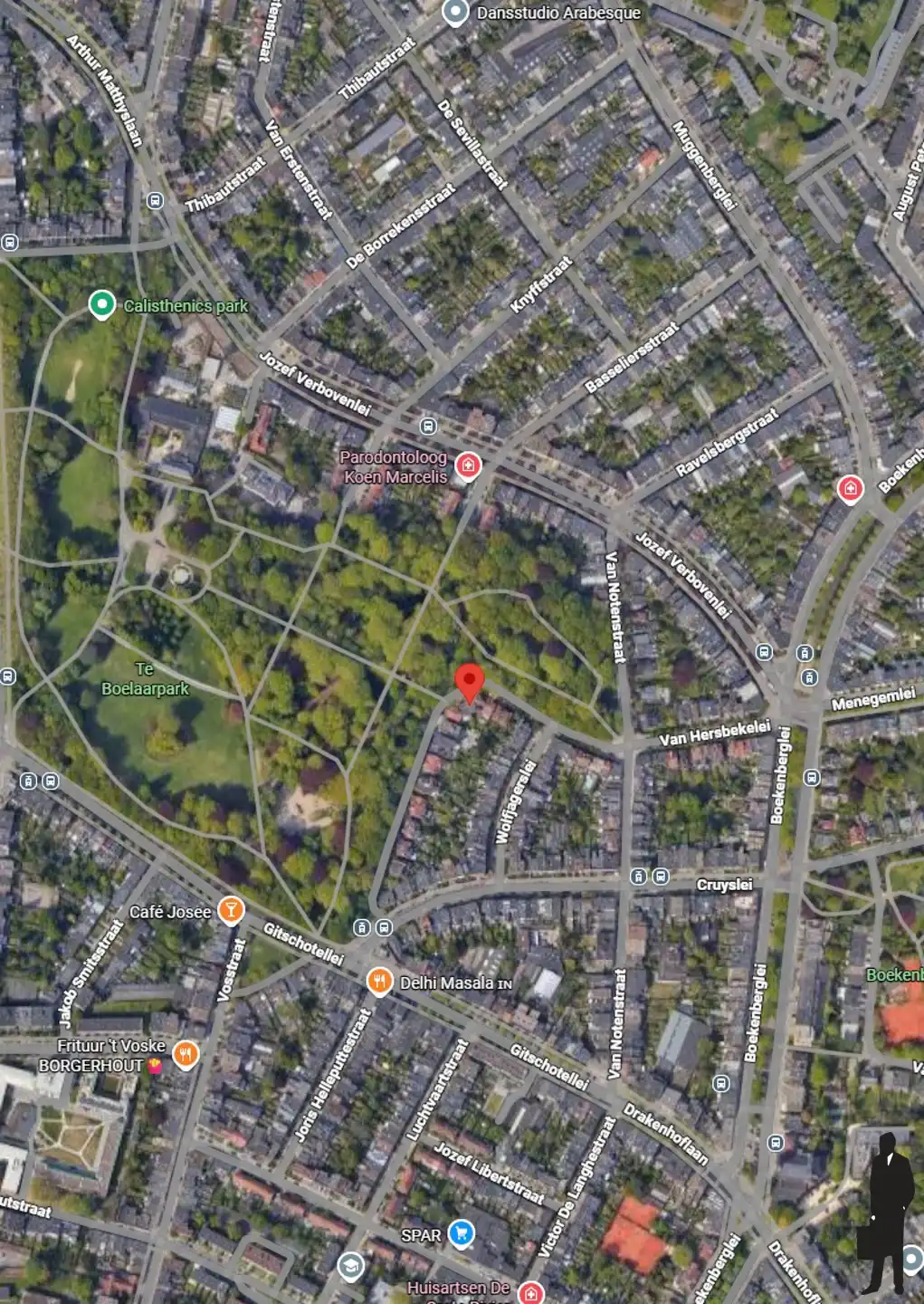 Prachtig appartement met uitzicht op Te Boelaerpark. foto 15