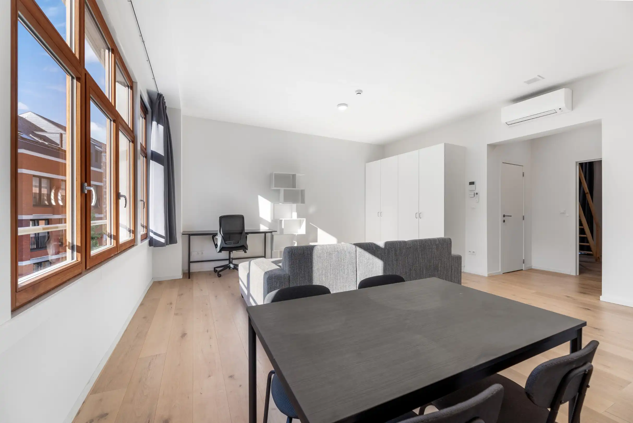 Gezellig bemeubeld 1-slaapkamerappartement te centrum Leuven foto 3