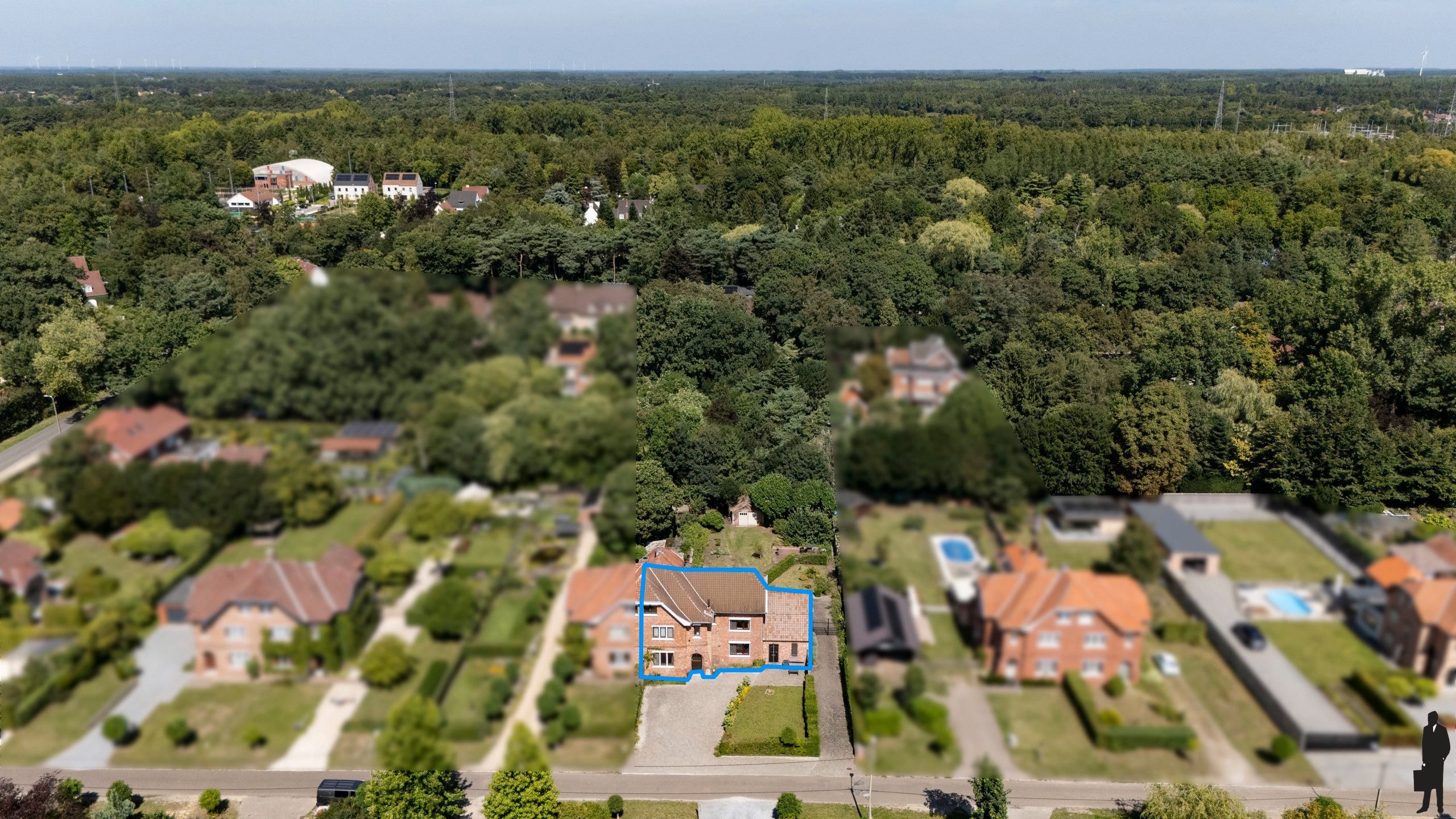 Authentieke, gerenoveerde ingenieursvilla in groen (7 slpk.) foto 3