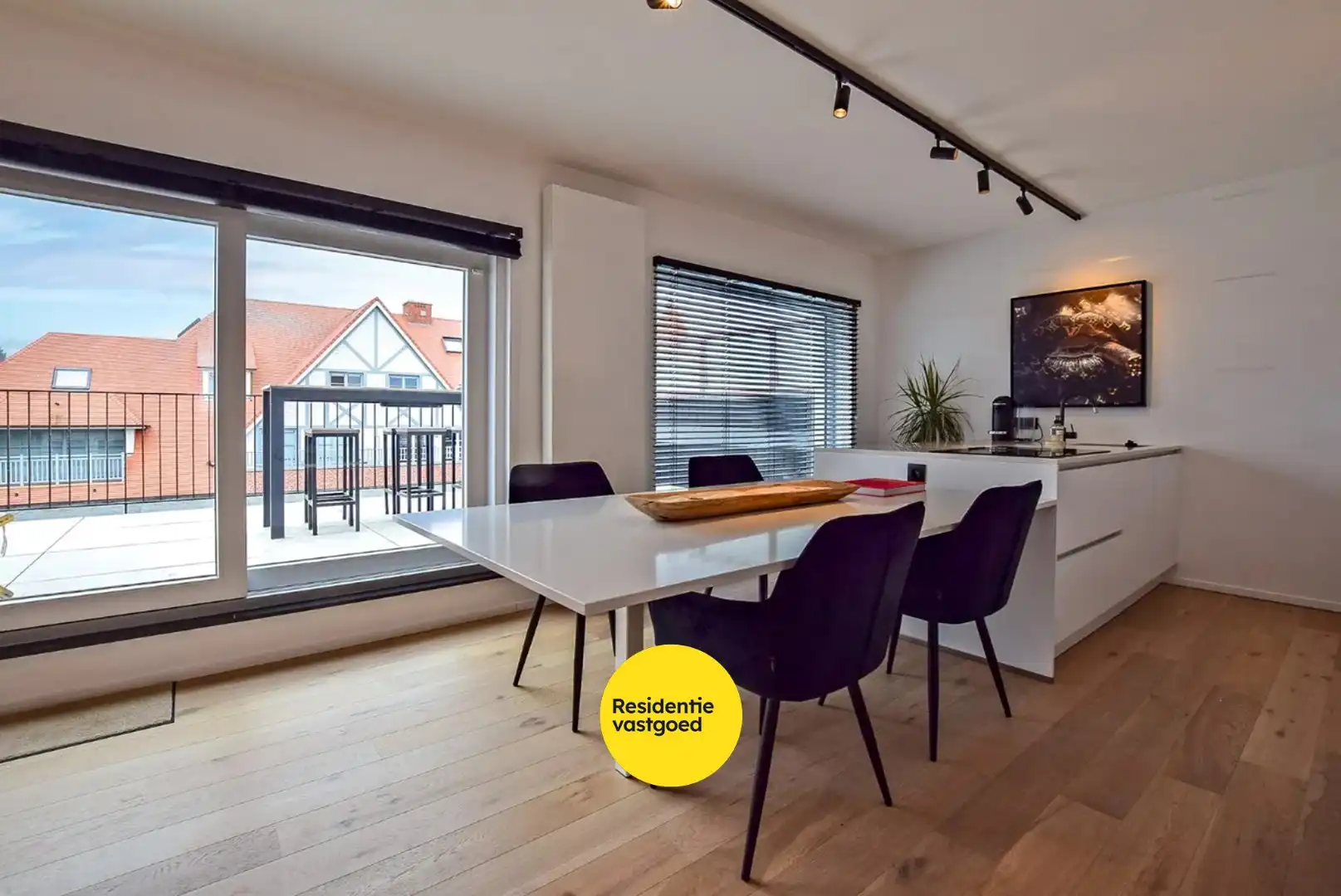 Exclusief penthouse (99m²) met maar liefst 100m² dakterras te Sint-idesbald (Koksijde).  foto 5