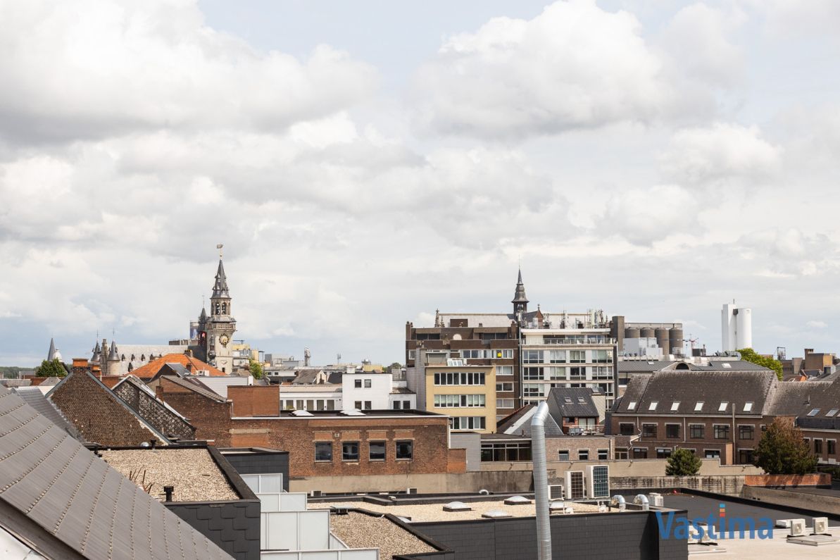 Penthouse met twee terrassen en panoramisch uitzicht over Aalst foto 6
