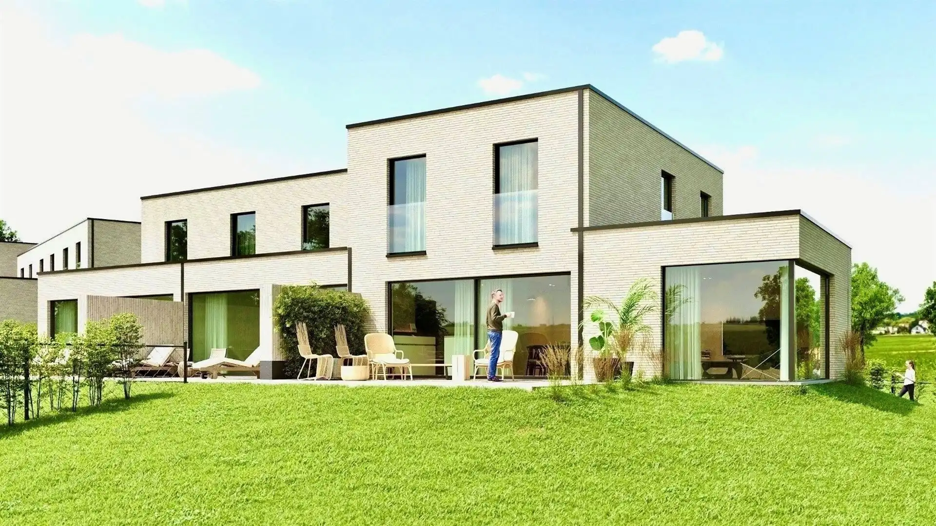 KWALITATIEVE energiezuinige ARCHITECTUURWONING met TUIN. foto 12