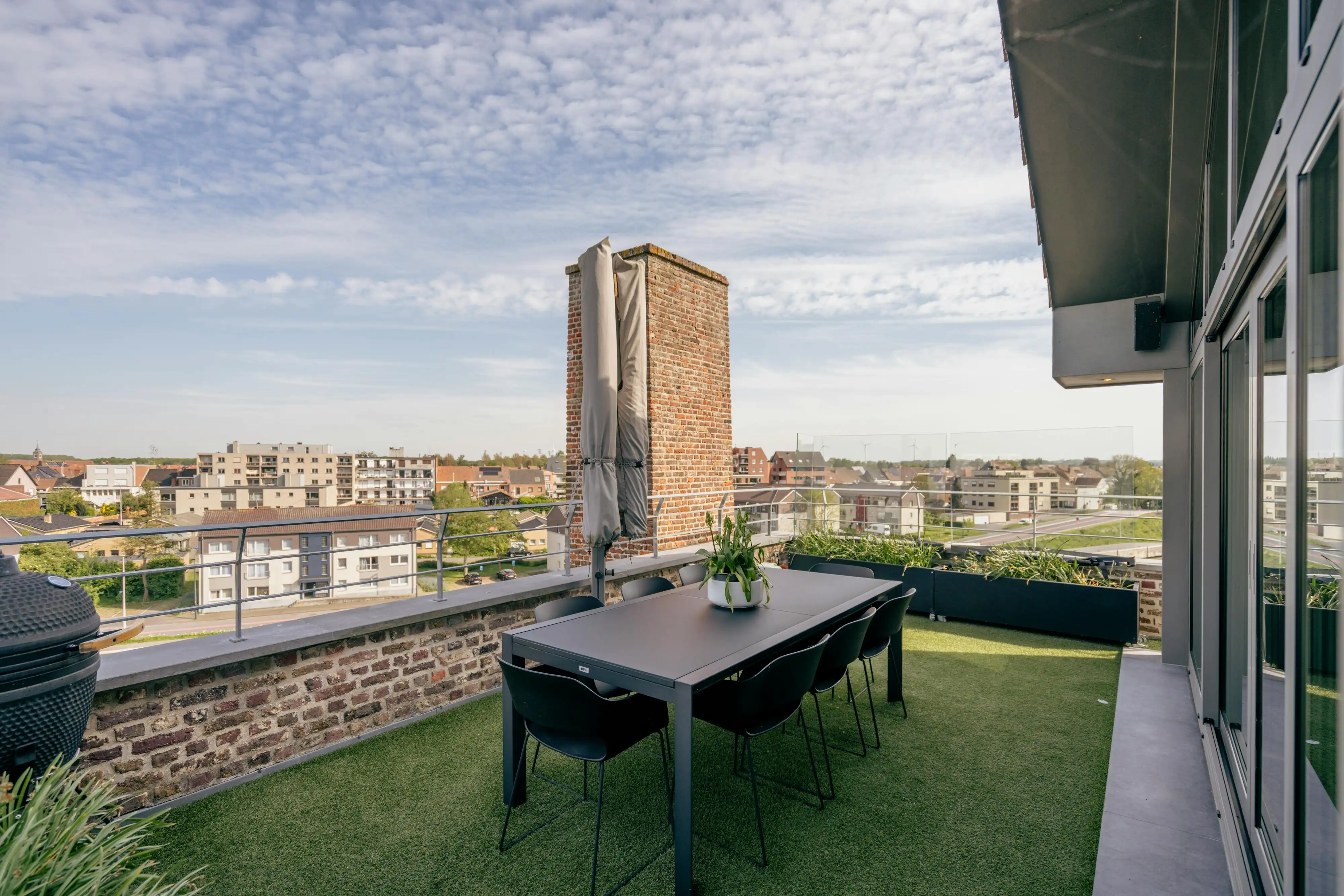 Penthouse te koop in Harelbeke met zicht op de Leie foto 5