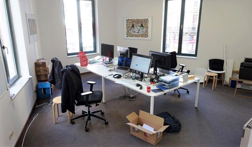Kantoorruimte te huur in gerenoveerde herenwoning in centrum Gent foto 4