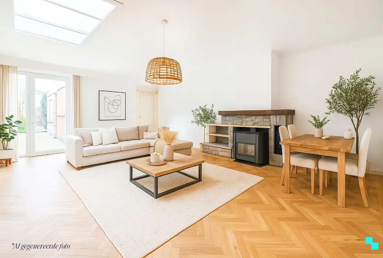 Centraal gelegen woonst met drie slaapkamers te Izegem foto 2