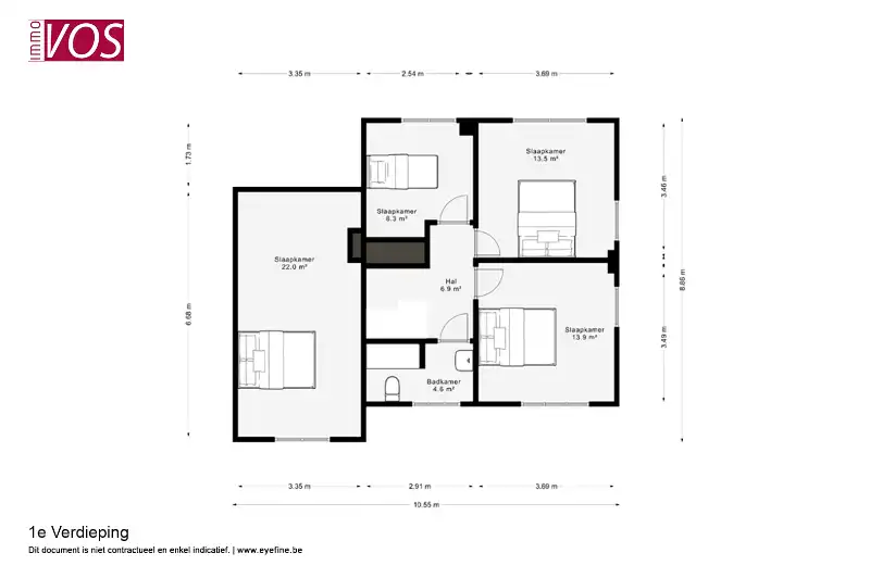 Open bebouwing met 4 slaapkamers. foto 25