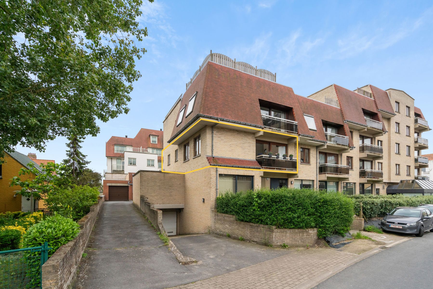 Appartement met terras op wandelafstand van het strand foto 1