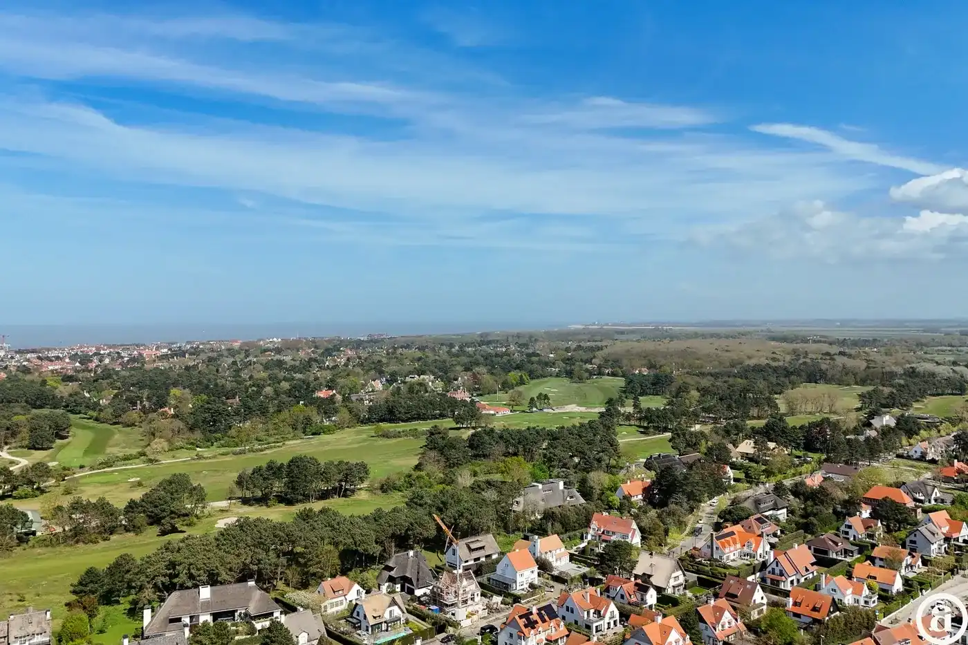 Zeldzame bouwgrond van ca. 855 m, gelegen in de Magere Schorre nabij de Royal Zoute Golf Club. foto 4