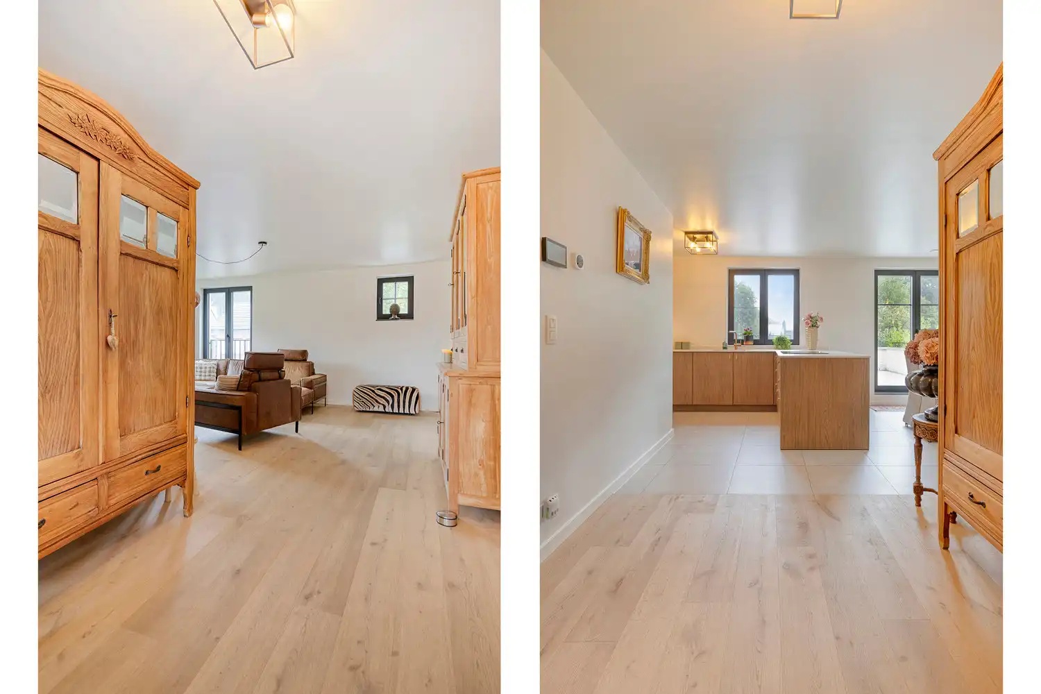 LUXUEUS APPARTEMENT MET PRIVE TUIN, TERRAS EN GARAGE VOOR 2 WAGENS TE OLMEN! foto 7