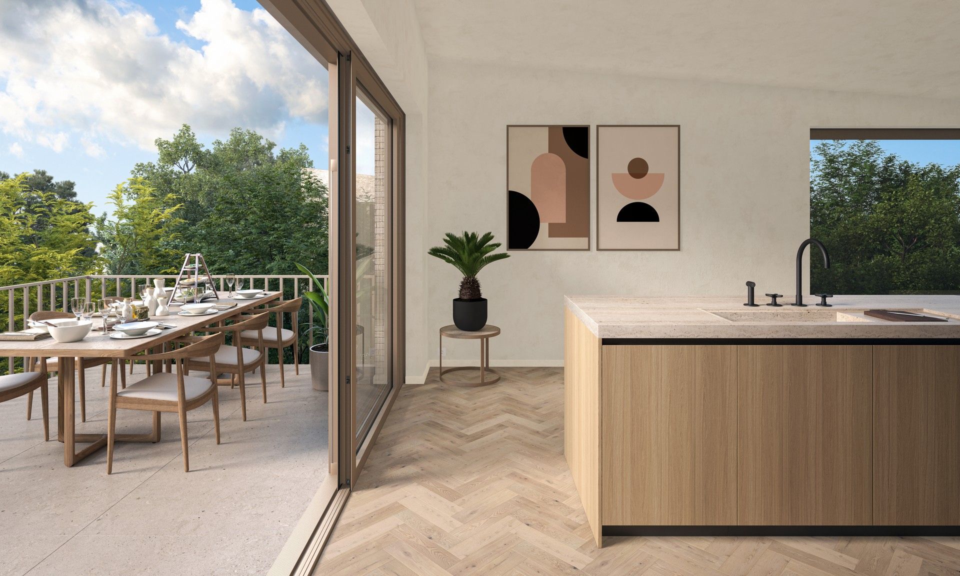 Moderne geothermische en energiezuinige woning te Knokke foto 2