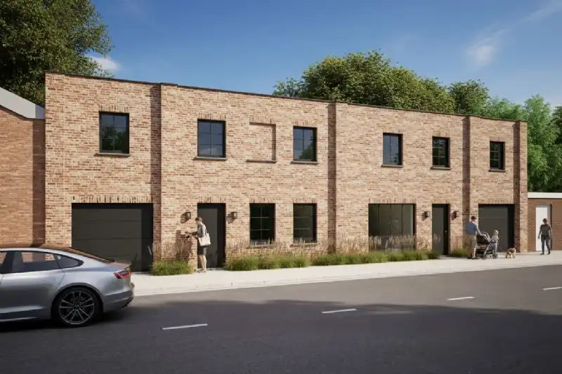 Ruime gesloten woning te koop in Deerlijk. foto {{pictureIndex}}