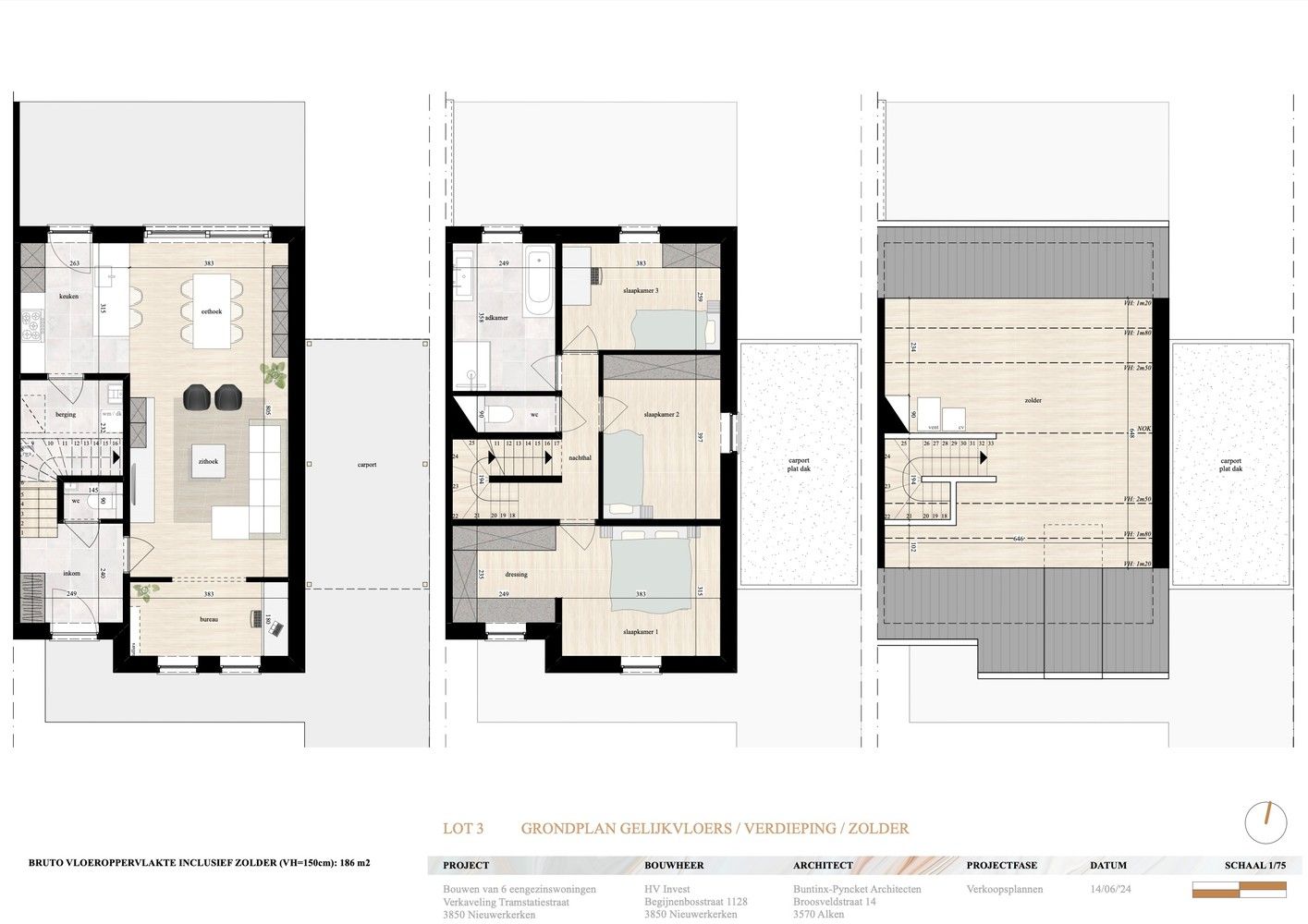 Zes Kwalitatieve Halfopen Nieuwbouwwoningen met Tijdloze Architectuur te Koop foto 3