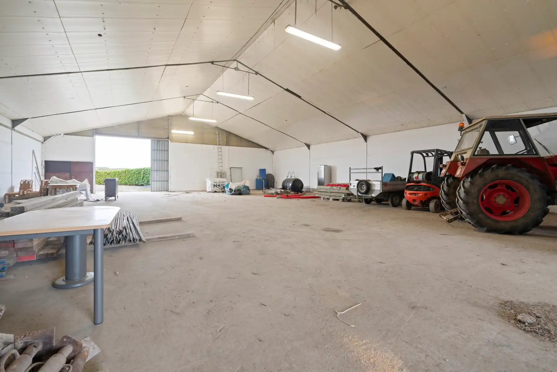 Ruime Loods (484m²) met Weide (3700m²) in Smetlede foto 5