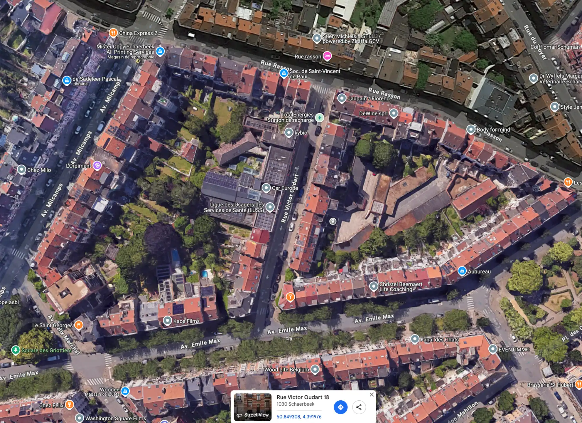 Garage te huur Rue Victor Oudart 18 - 1030 Schaerbeek