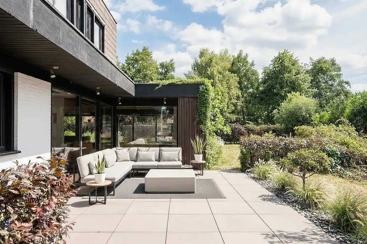 Modernistische villa met praktijkruimte en zuidwestgerichte tuin op riant perceel in Lembeke foto 39