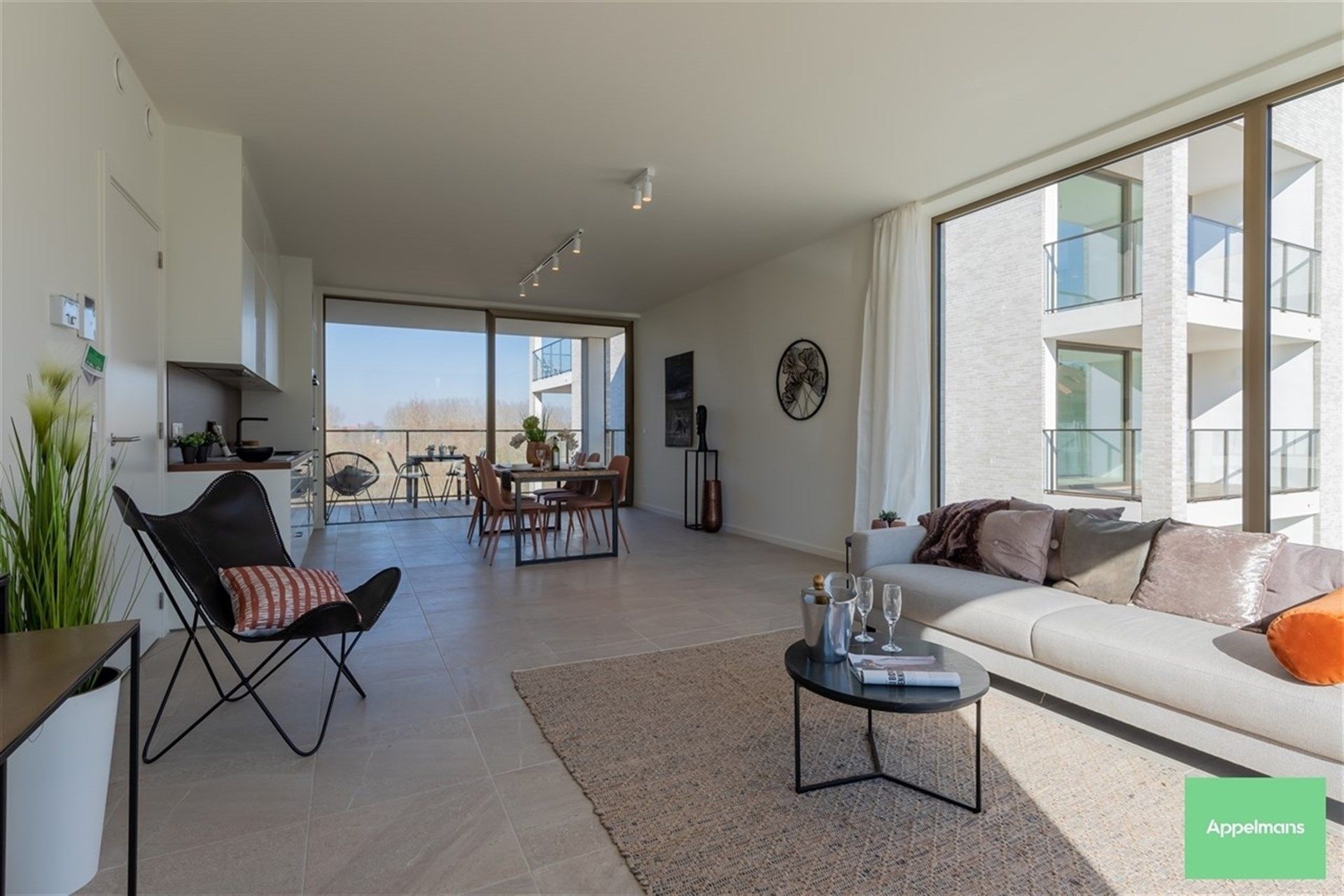 Nieuwbouw appartement in de natuur, vlak bij Liedekerke foto 10