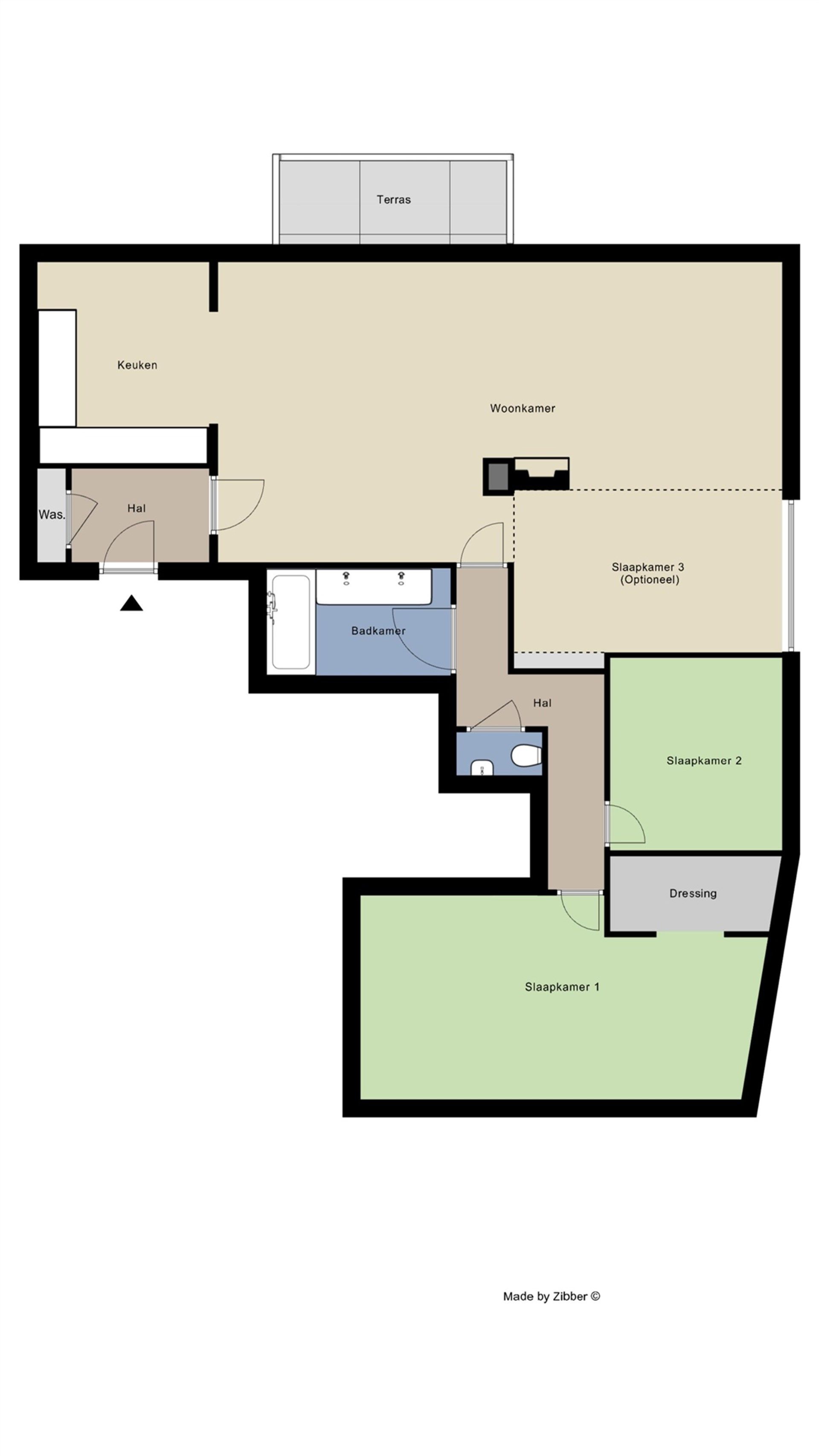 Instapklaar appartement met terras te koop in Berchem!  foto 21