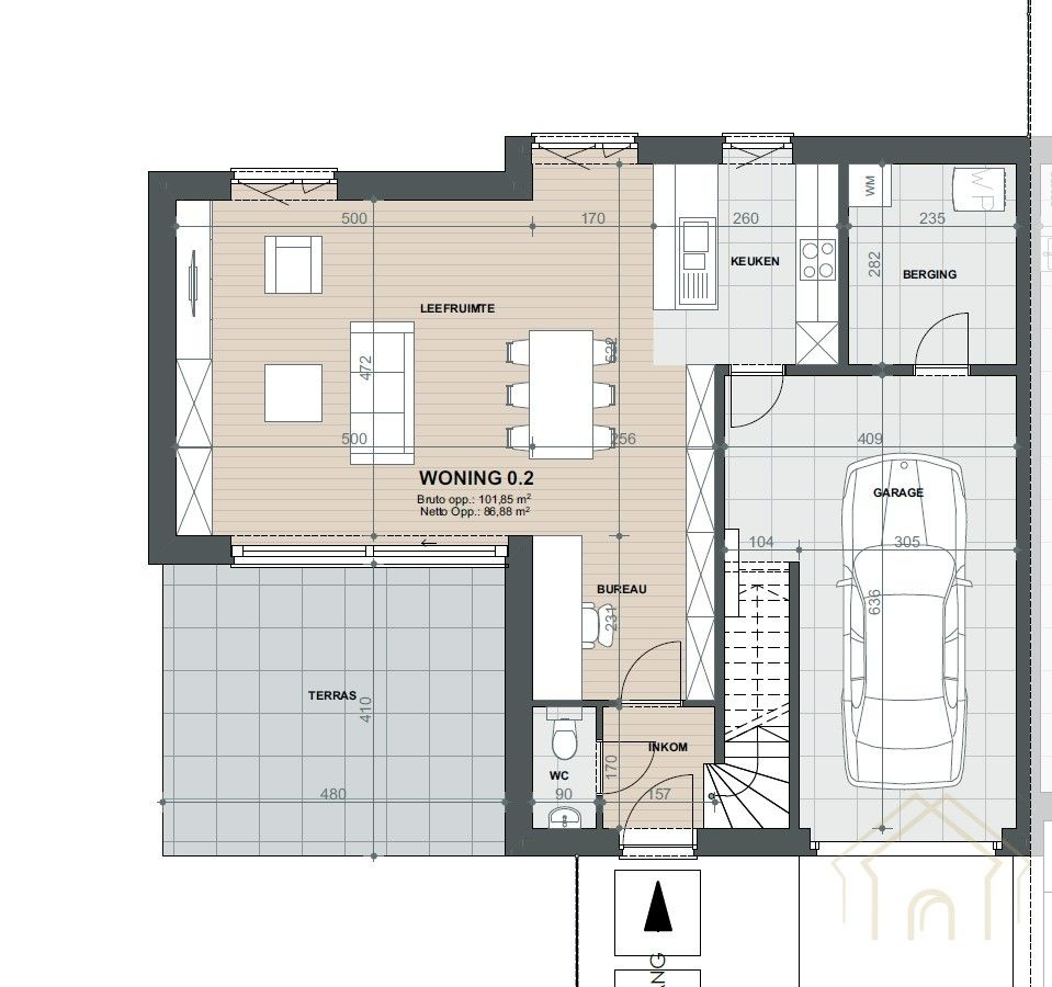 Nieuwbouwwoning op rustige ligging (doodlopende straat) foto 3