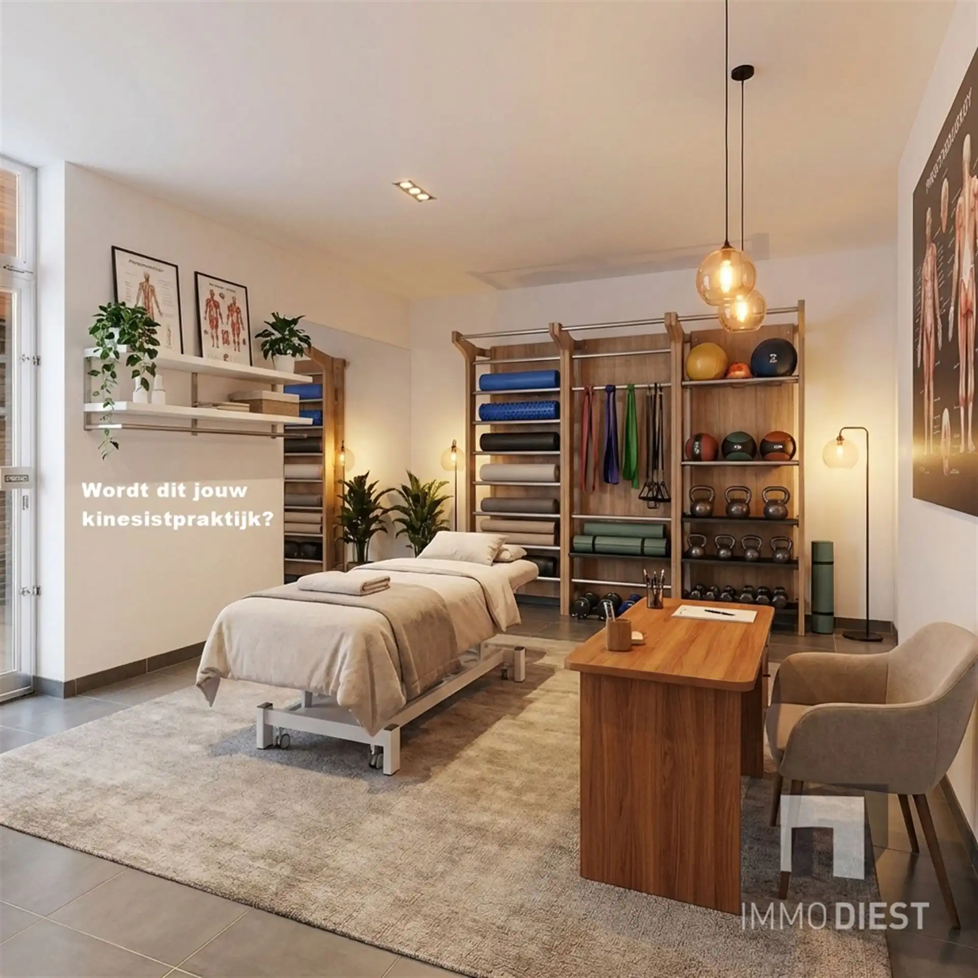 Handelsgelijkvloers met achterliggend appartement foto 4