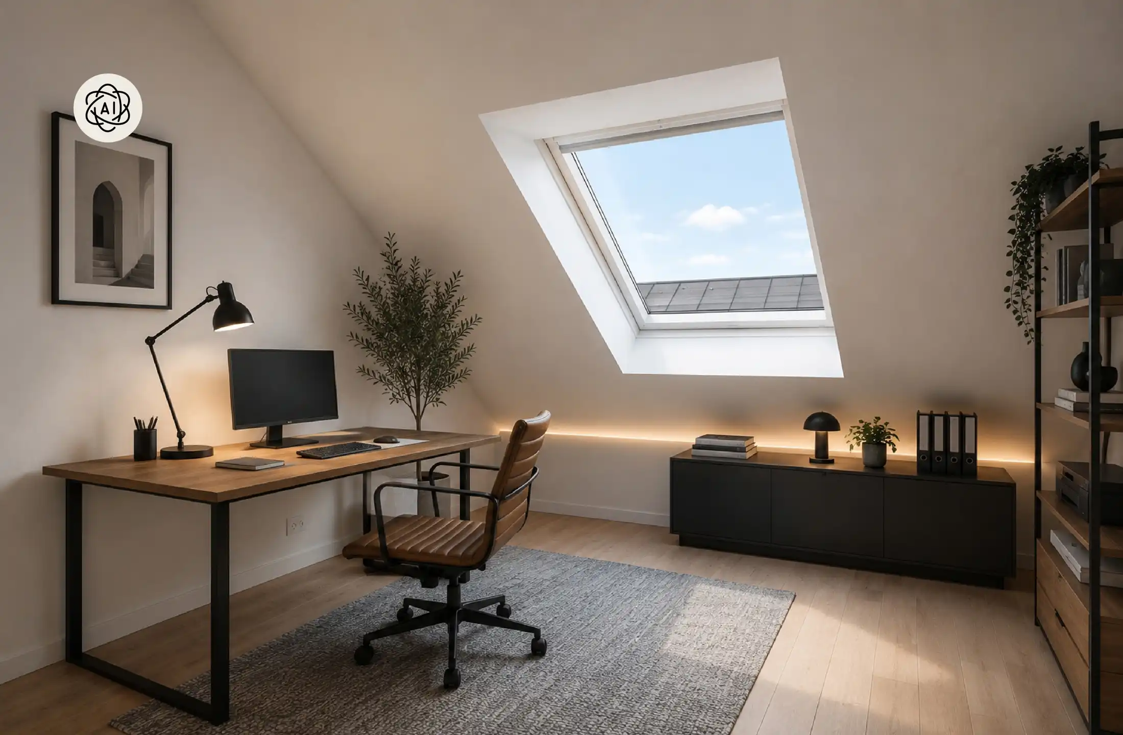 Recente halfopen bebouwing met 4 slaapkamers, tuin en garage foto 27