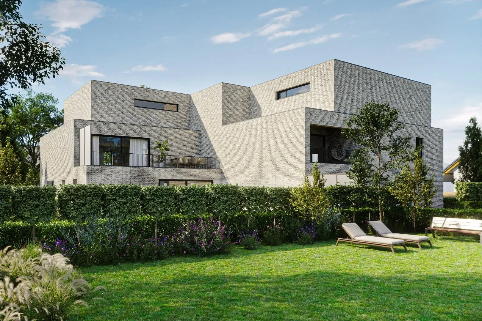 MODERN EN ENERGIEZUINIG NIEUWBOUWAPPARTEMENT MET 2 SLAAPKAMERS TE HAM CENTRUM foto 2