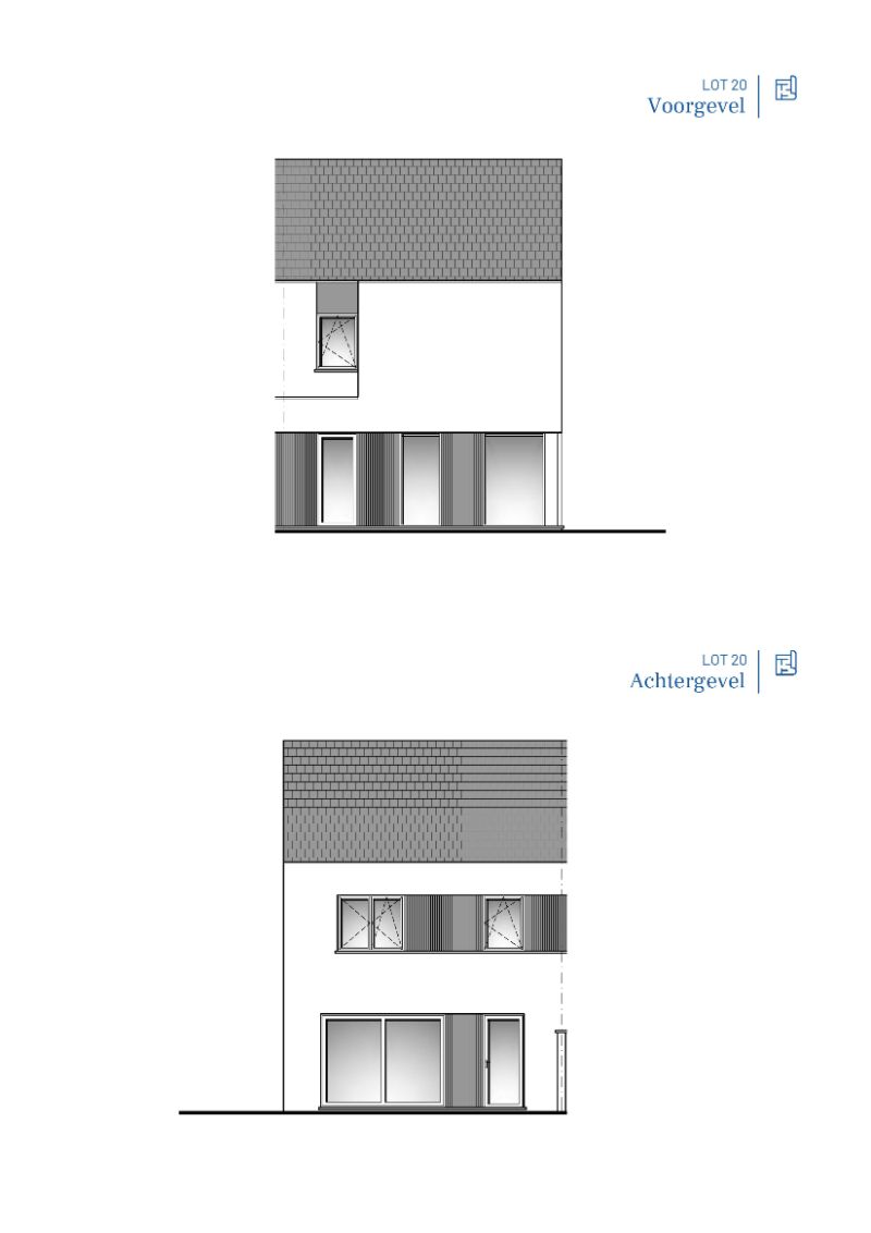 Adegem (Maldegem), Dorp - 'Hof ter Walle' - Fase 1: Lot 20 foto 6