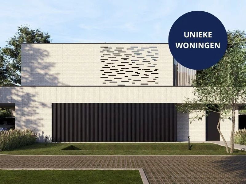 LOT 1 - UNIEKE MODERNE NIEUWBOUWWONING MET 3 SLPK IN BEGIJNENDIJK foto {{pictureIndex}}