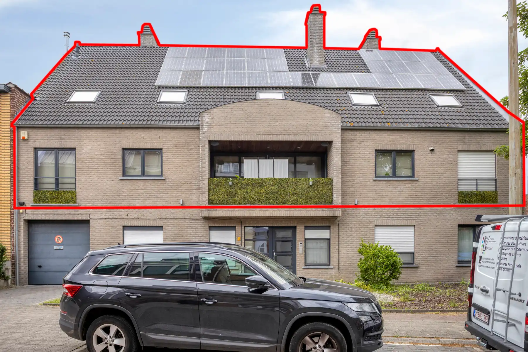 Exclusief afgewerkte duplex met 3 slaapkamers en zonneterras foto {{pictureIndex}}