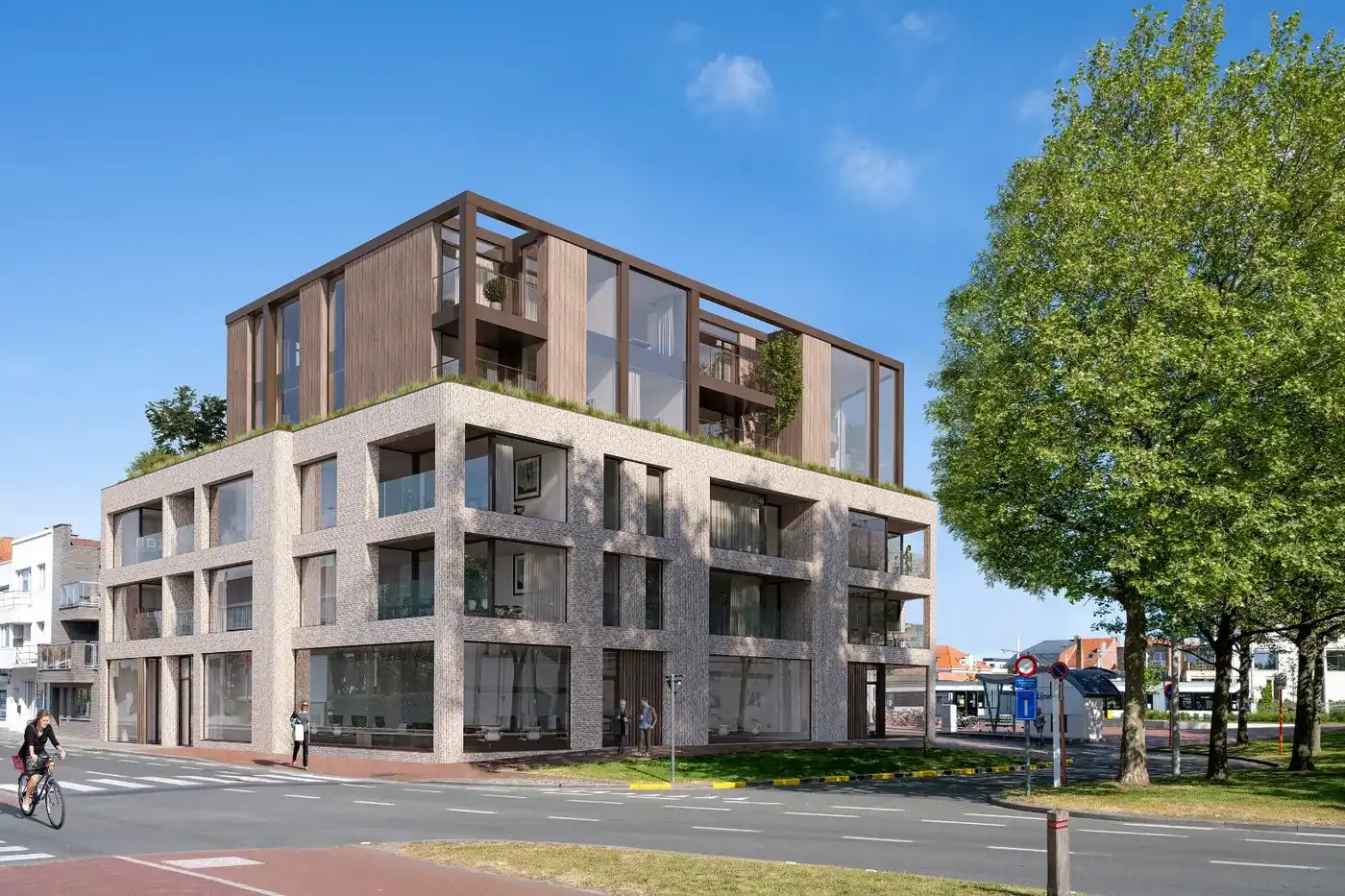 Penthouse met zwembad in Residentie Maurice foto 4