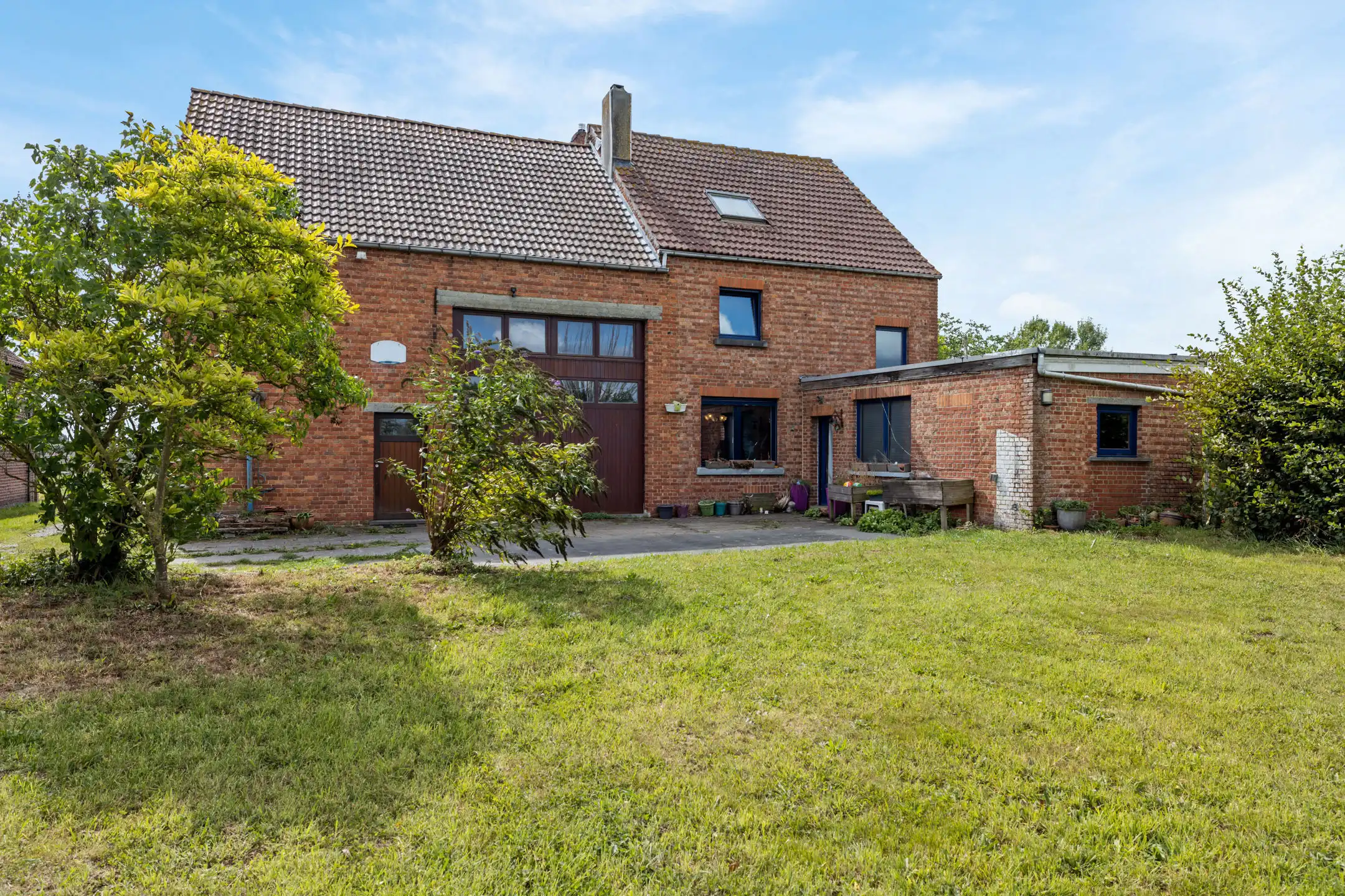 Hoofdfoto van de publicatie: Gezellige woning met  grote tuin en open zicht  op 11a 70ca