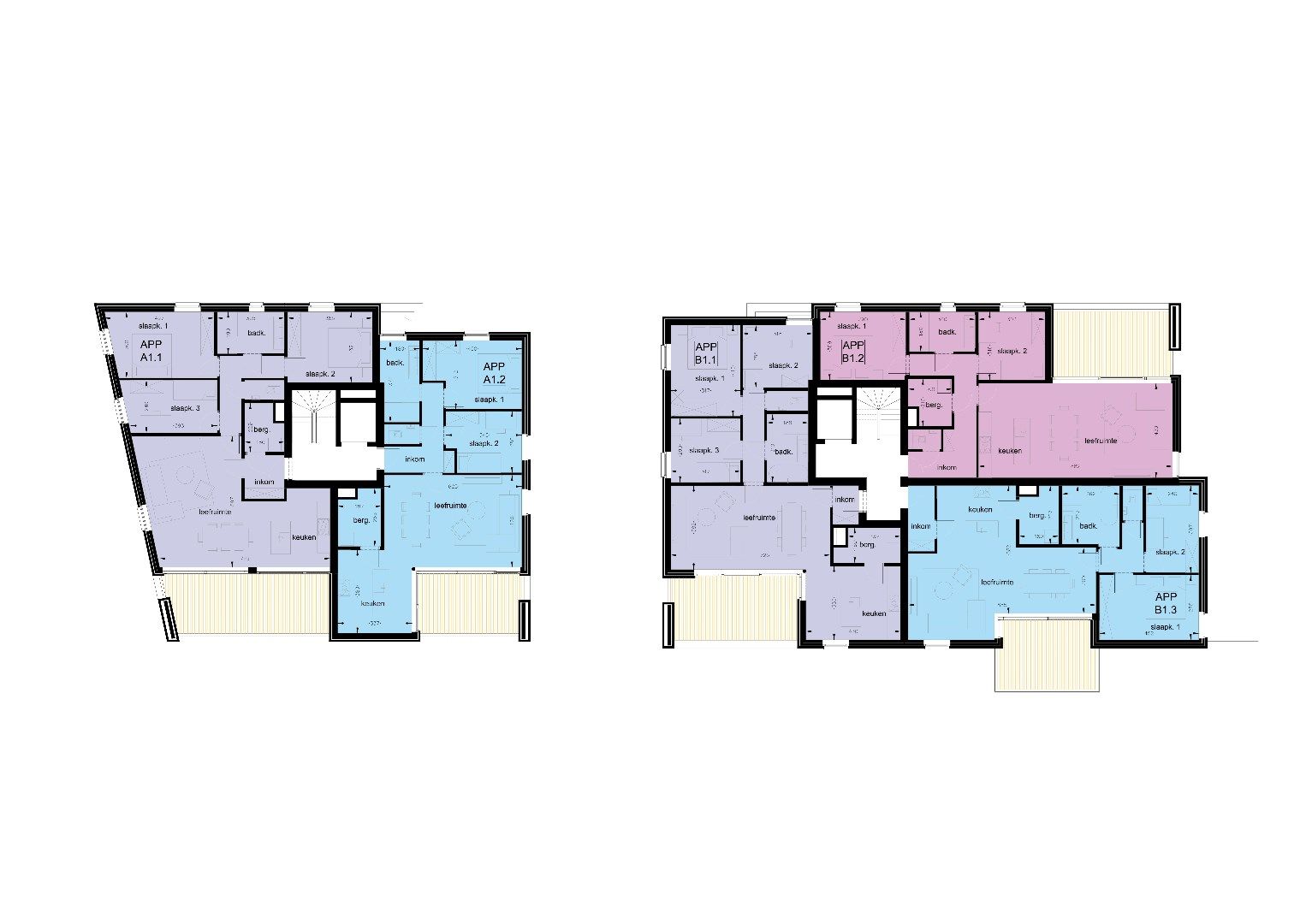 Nieuwbouwappartement met terras  foto 4