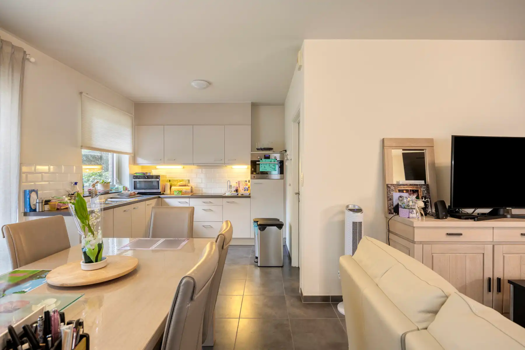 Gunstig gelijkvloers-appartement met tuin, 2 slpks en garage foto 7
