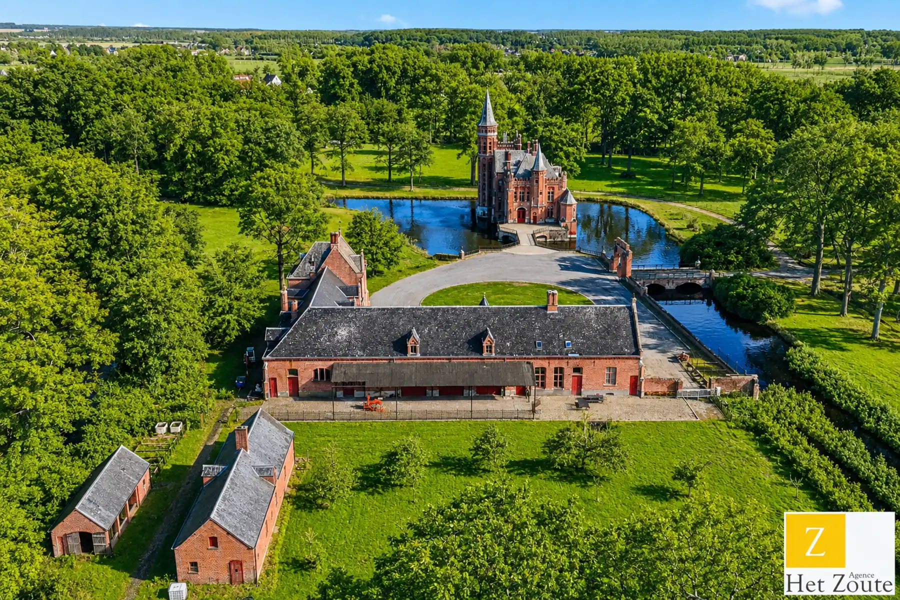 Uitzonderlijk kasteel op enkele minuten van Brugge foto 6