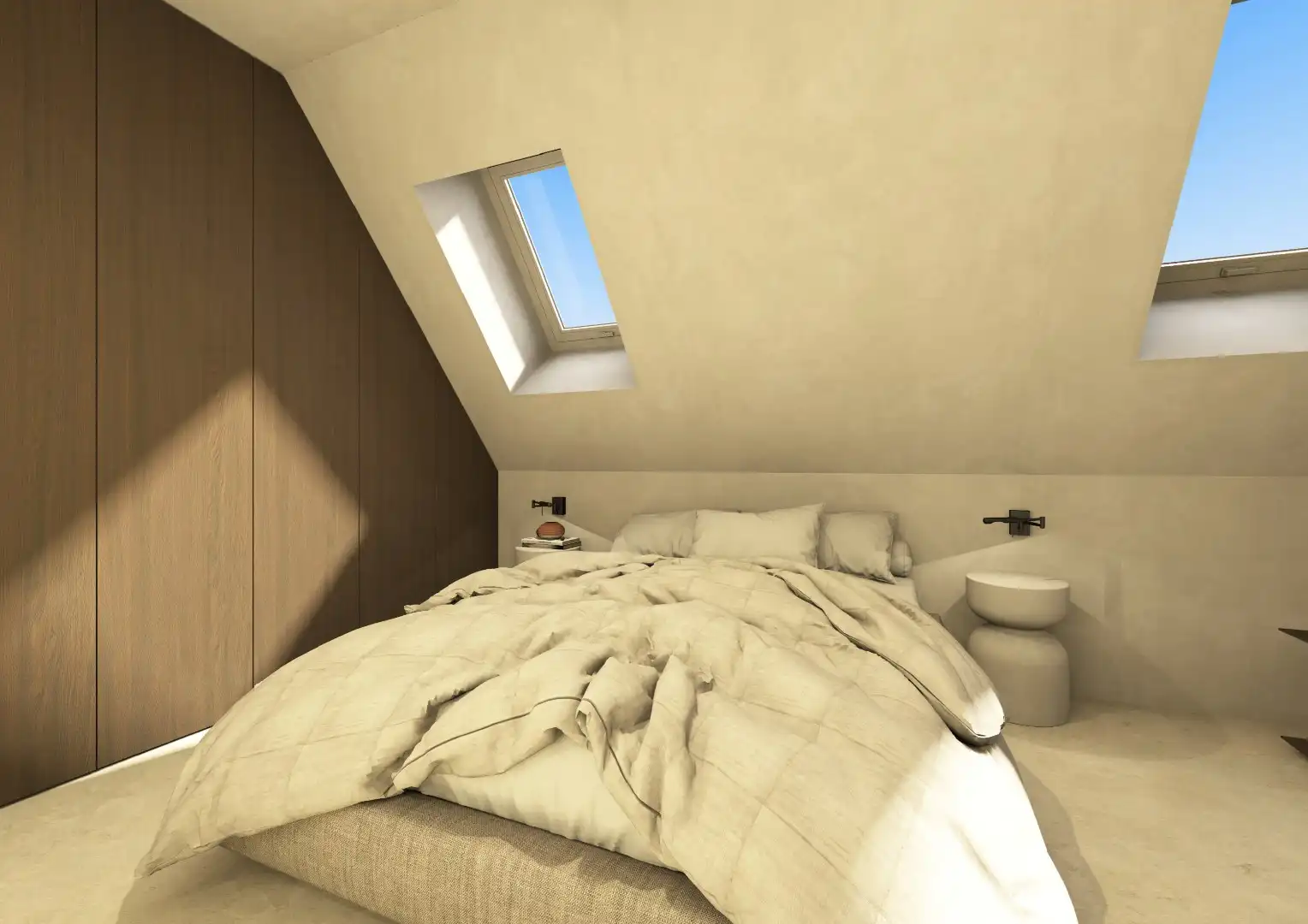 NIEUWBOUW 2/3 SLPK DUPLEX APP MET ZEEZICHT  foto 15