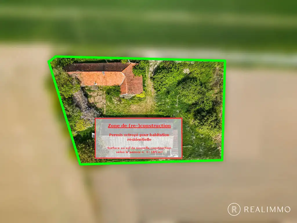 Uniek gelegen fermette met 360° uitzicht in Celles (Molenbaix), met bouwvergunning ! foto 10