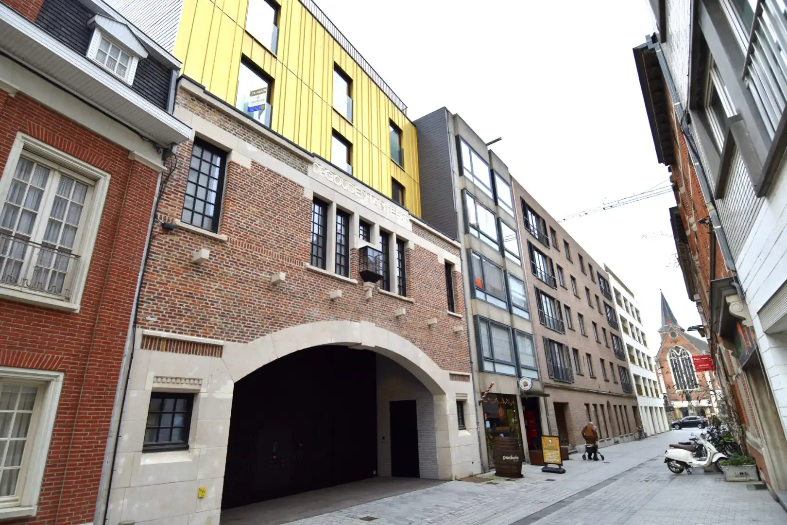 Luxe 1 slaapkamer appartement met terras in centrum Kortrijk foto 15