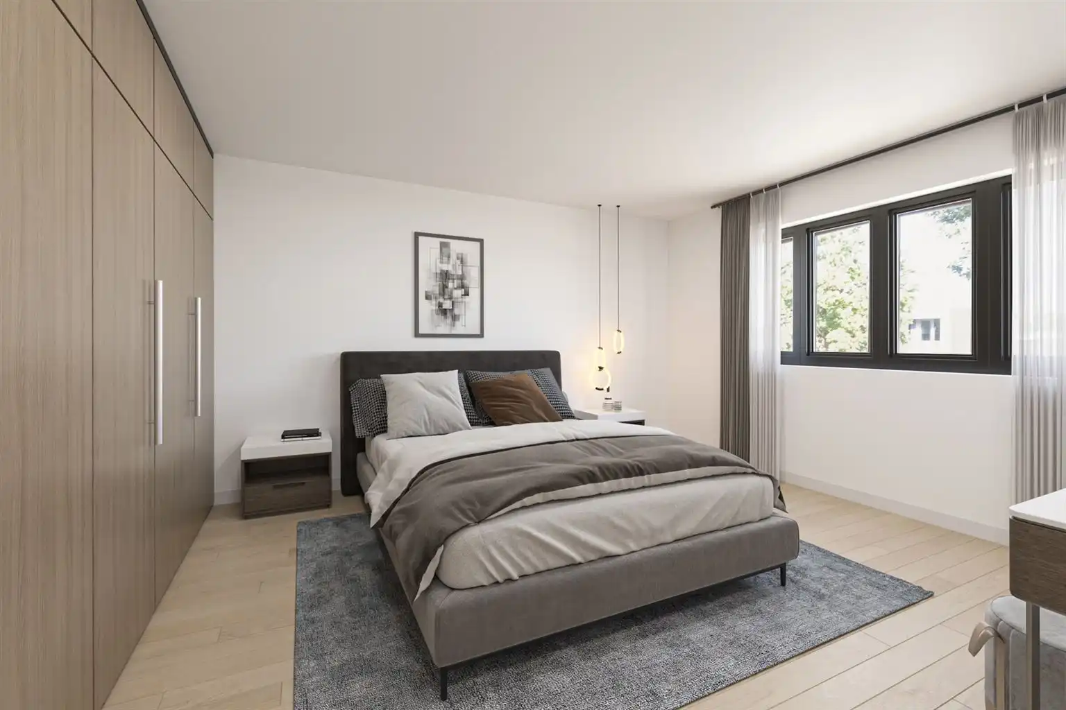 Karaktervolle, vrijstaande woning met 4 slaapkamers, veranda, dubbele garage, volledig onderkelderd op een perceel van 17a48ca, centraal gelegen bij het centrum. foto 23