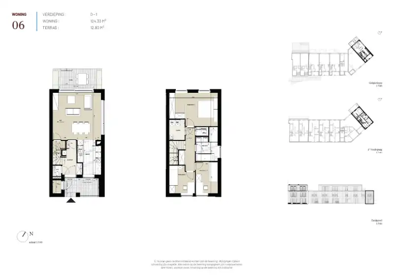 Oostakker (Gent), Pijphoekstraat - 'Amandine' - Fase 1: Lot W06 foto 2