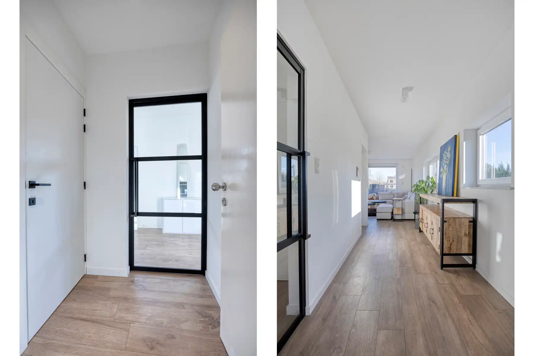 PRACHTIG AFGEWERKT EN ENERGIEZUINIG DUPLEX-APPARTEMENT (123 M2 WOONOPPERVLAKTE) (BRON: EPB) MET 2 SLAAPKAMERS, RUIM &nbsp;EN ZONOVERGOTEN TERRAS, EN AUTOSTANDPLAATS EN TUINBERGING TE NEERHAREN!&nbsp; foto 2