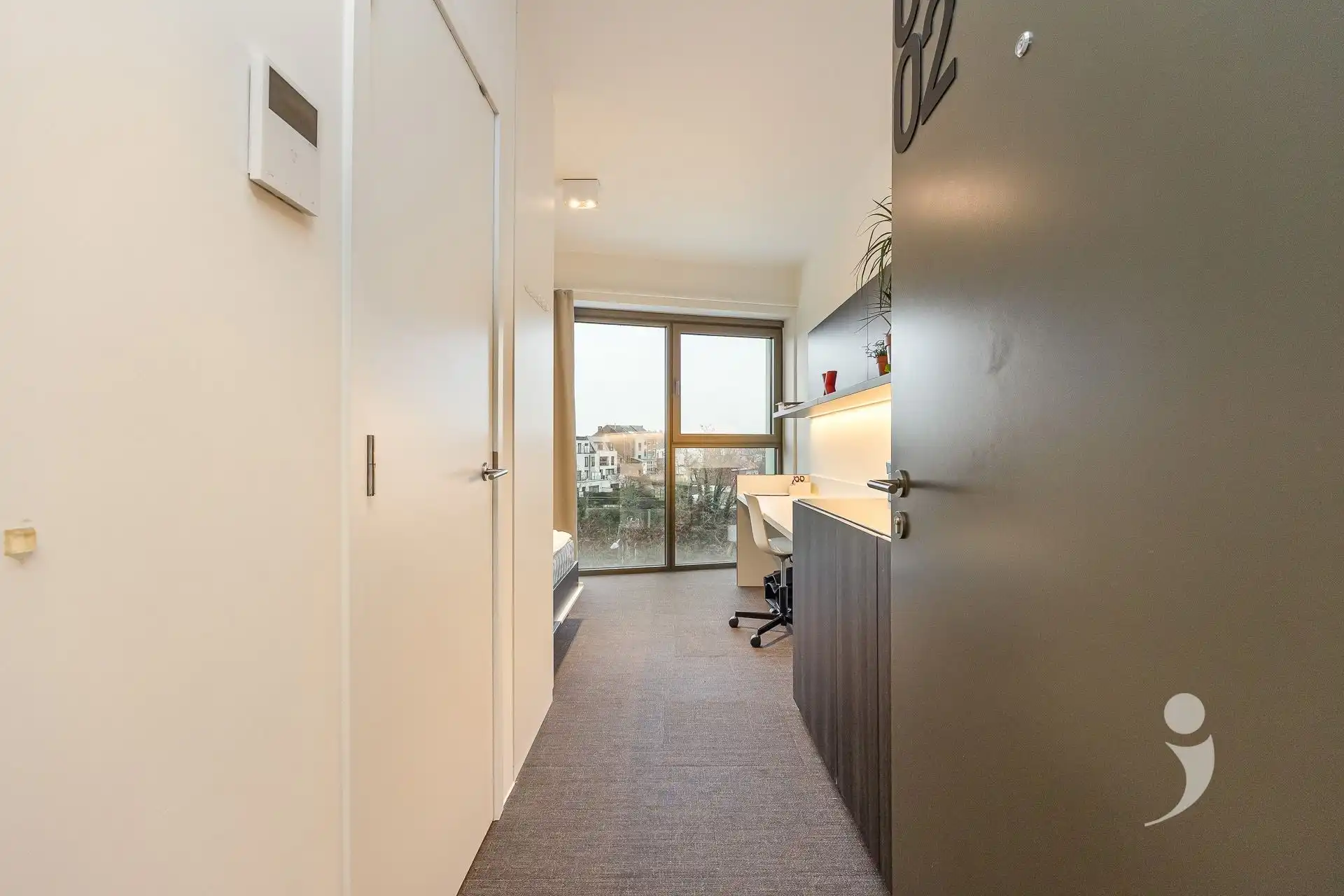 Luxueuze studentenkamer met eigen sanitair foto 3