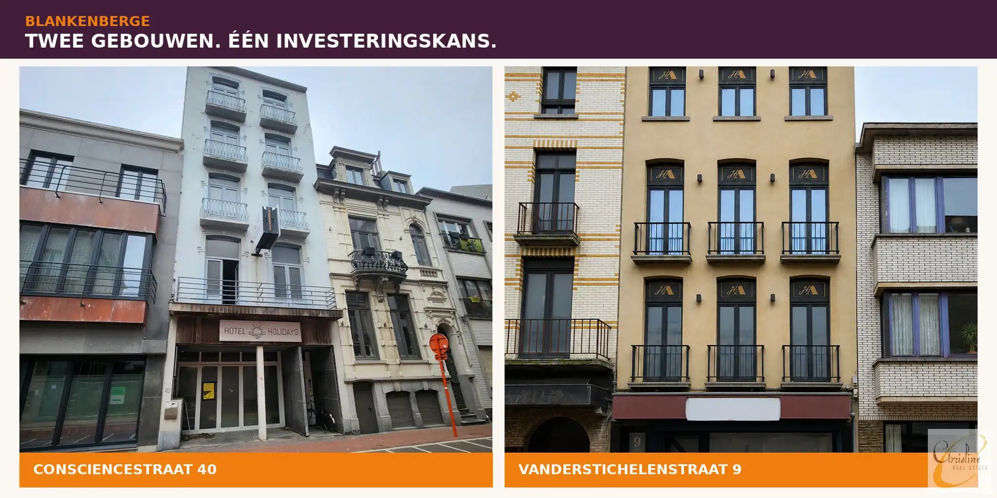 Hoofdfoto van de publicatie: Karaktervol investeringspand op topligging in Blankenberge 