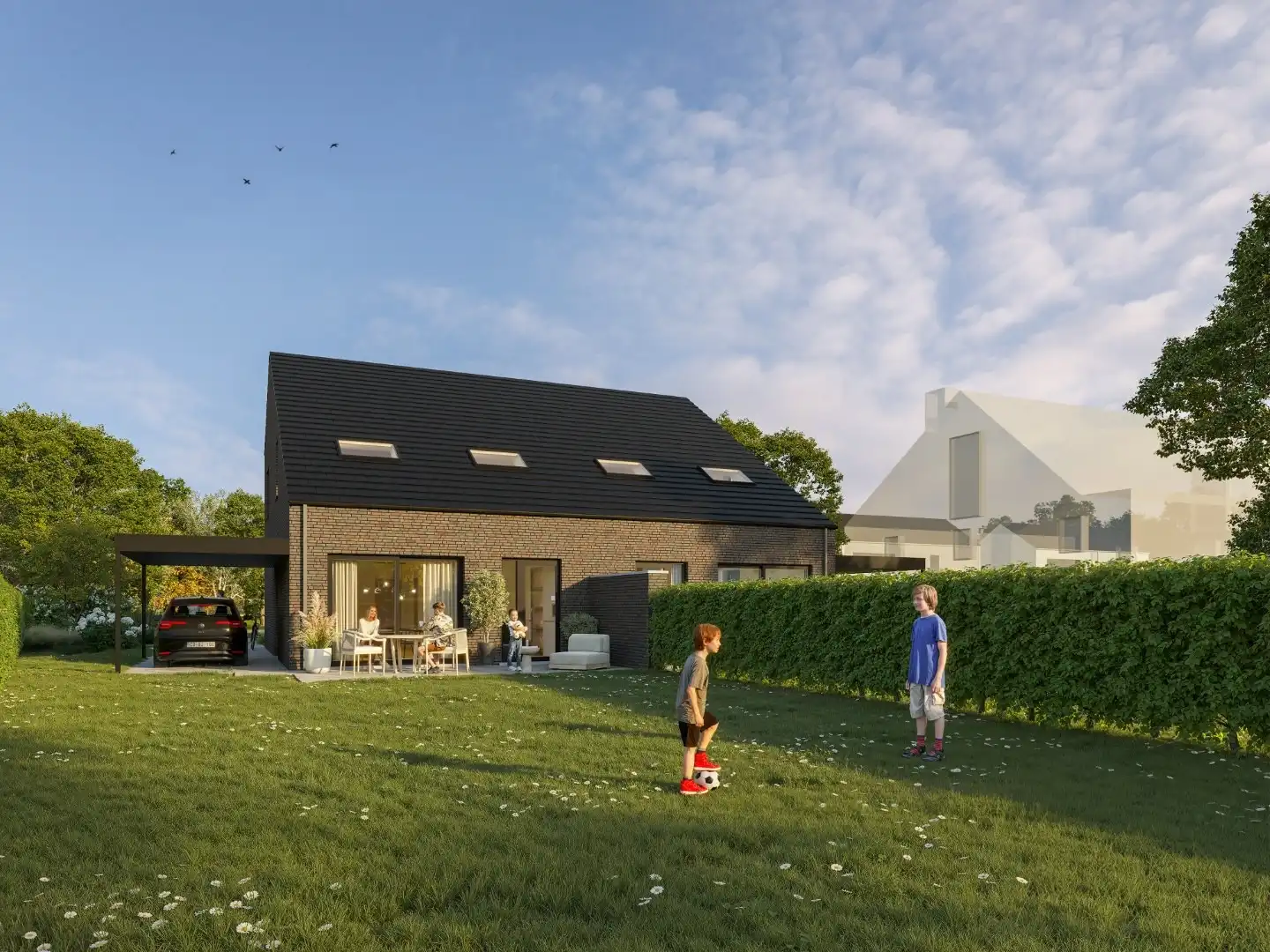 Energiezuinige halfopen bebouwing in centrum Vorselaar foto 2