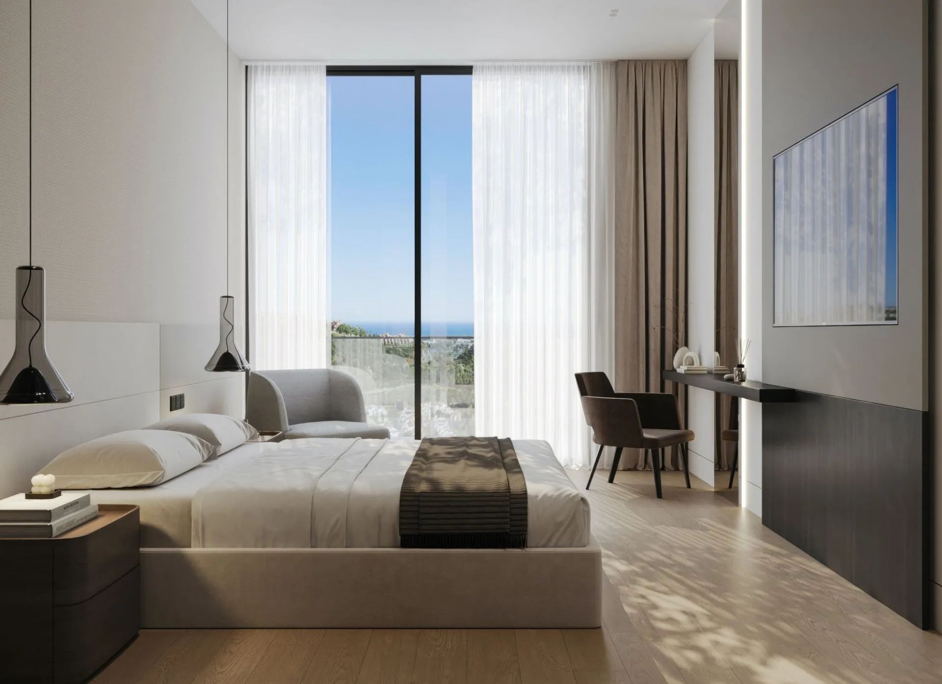 Adembenemende designvilla aan Marbella’s Golden Mile – waar luxe, privacy en uitzicht samenkomen foto 13