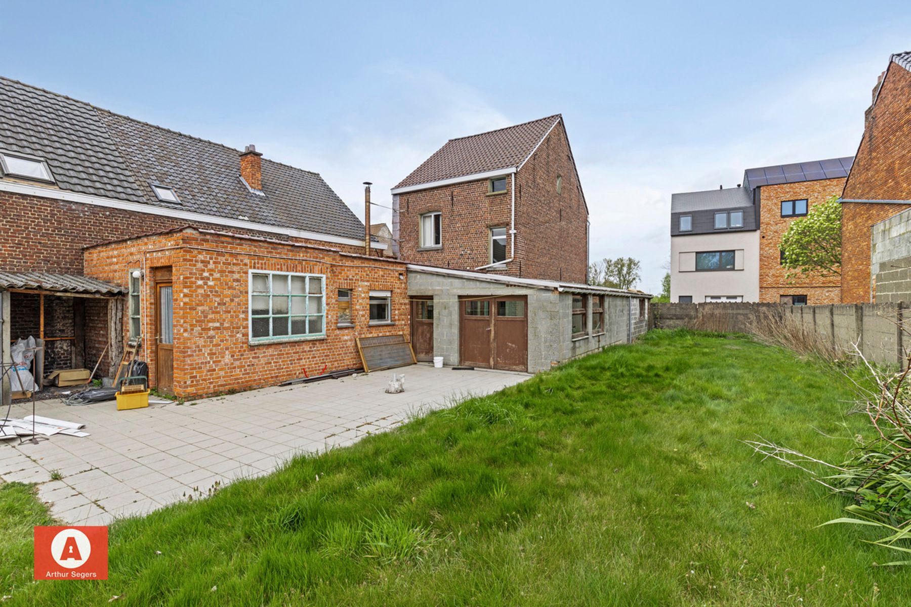 Projectgrond: 4/5 appartementen of gezinswoning met tuin. foto 30