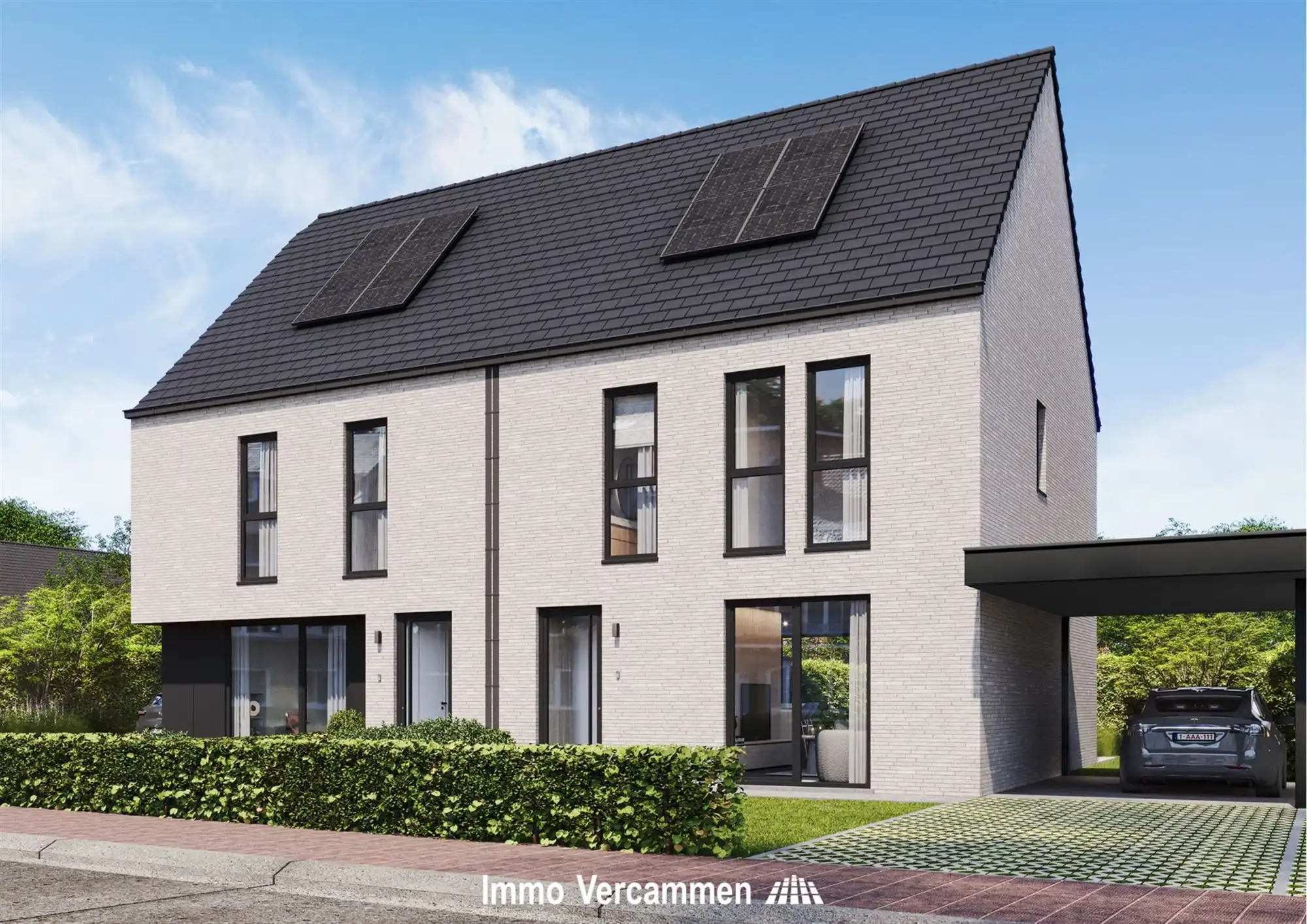 Kwalitatief afgewerkte, halfopen bebouwing te Putte foto 2