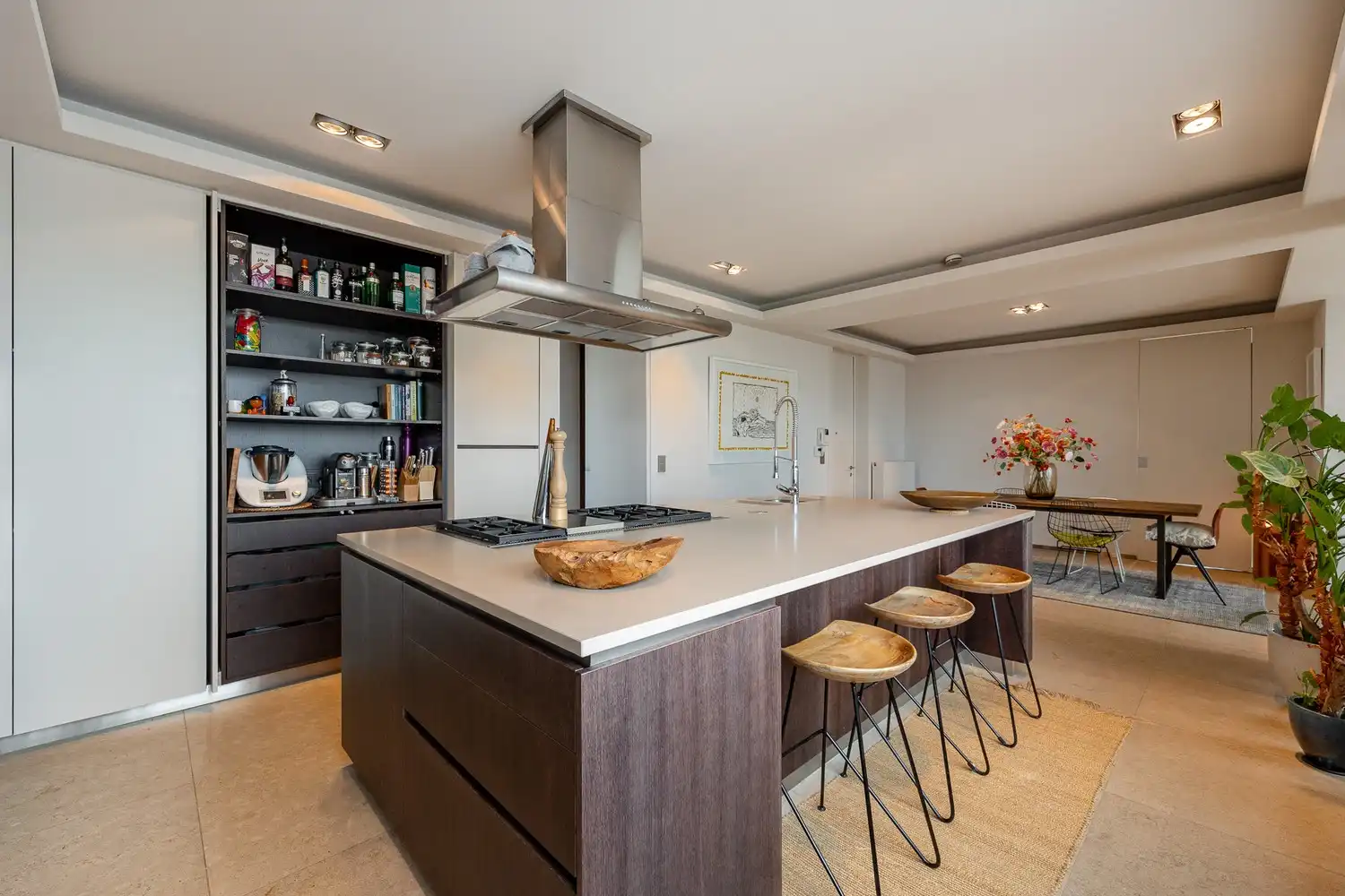 Fantastische energiezuinige penthouse (EPC B!) aan de Nationale Bank met 2 slaapkamers en 2 badkamers, zalig terras 20m², ruime kelder en 2 optionele garages foto 19